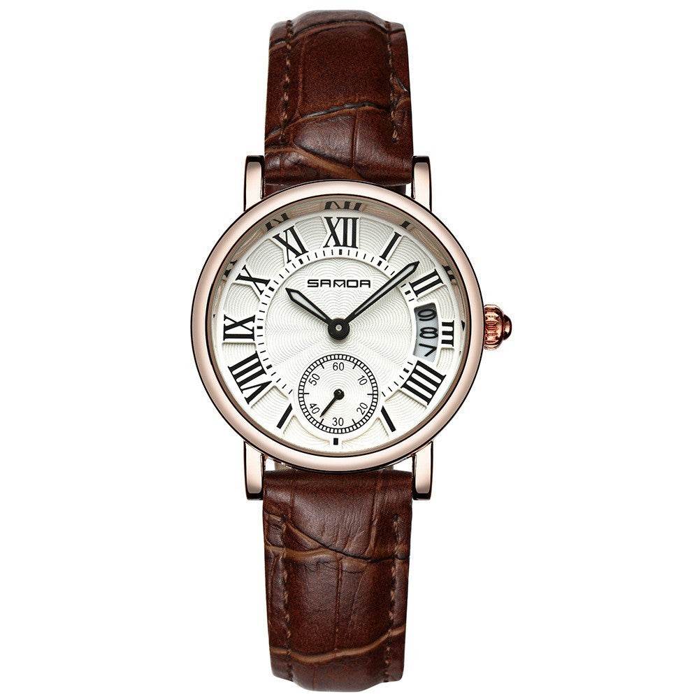 Watch women waterproof delicate belt women - Mubimart