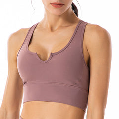 Women's Shockproof Push Up Bra Fitness Wear - Mubimart - Push-up bra 