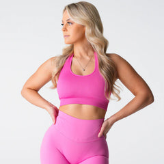 Bra European And American Sports Fitness Yoga Sports Bra - Mubimart - Sports bra 