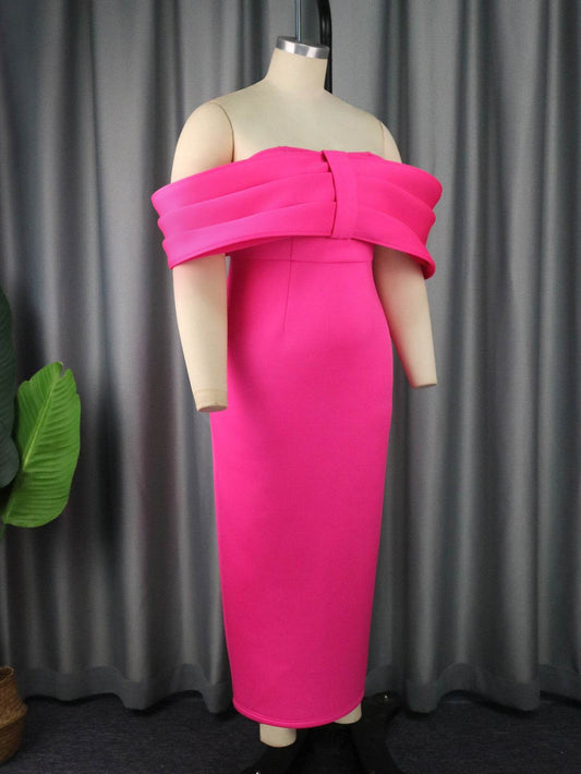 Banquet Party Banquet Bow Graduation Dress - Mubimart