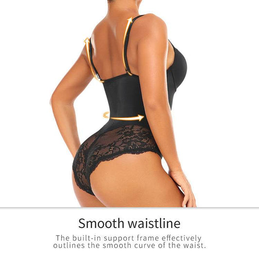 Backless Dress Wedding Dress Inner Bra Top Shoulder Strap Cross Recovery Body Corset - Mubimart