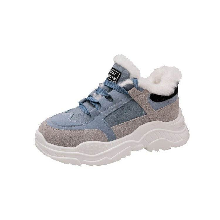 Trifle shoes sneakers cotton shoes women sneakers - Mubimart