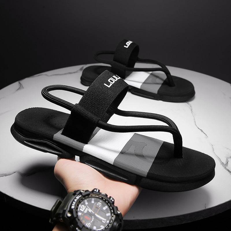 Men Sandals Outdoor Sport Flip Flops Comfort Casual Thong Beach Shoes - Mubimart