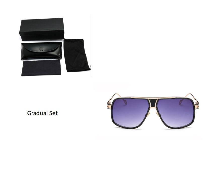 Sunglasses Men Brand Designer Sun Glasses Driving Oculos De Sol Masculino Grandmaster Square Sunglass - Mubimart