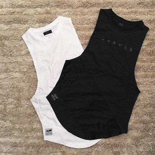 Loose sleeveless quick-drying undershirt - Mubimart