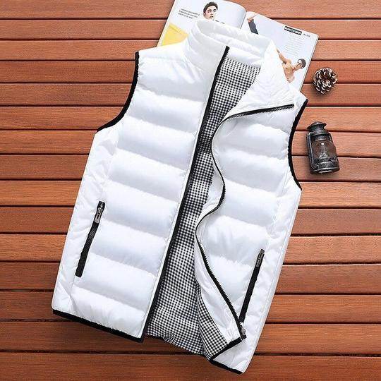 Men's vest fashion slim cotton vest men new men's cotton vest - Mubimart