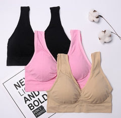 3pcs Set Seamless Push Up Bra - Mubimart -  