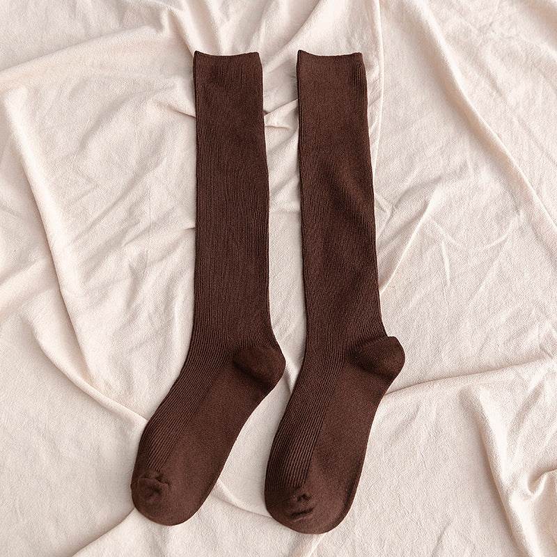 South Korea Japanese jk middle tube knee-length street half-high tube ins trendy socks - Mubimart