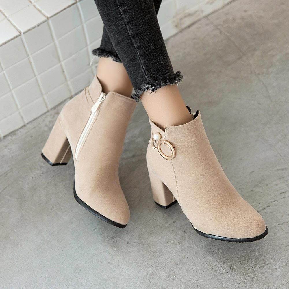 British pointed booties - Mubimart