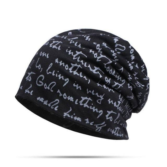 English alphabet beanie hat - Mubimart