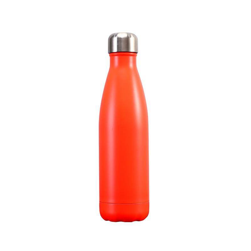 Coke Bottle Stainless Steel Vacuum Flask Bowling Cup Sports Bottle - Mubimart