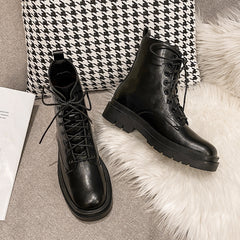 Women's platform ankle boots