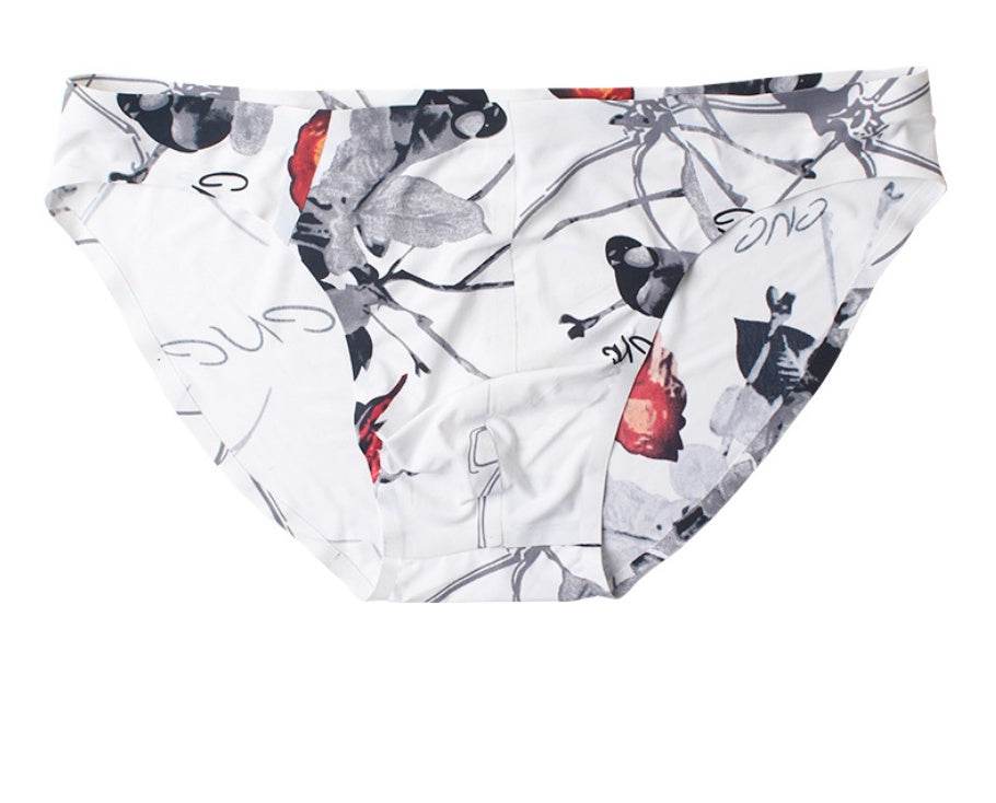 Seamless ice silk men's briefs - Mubimart