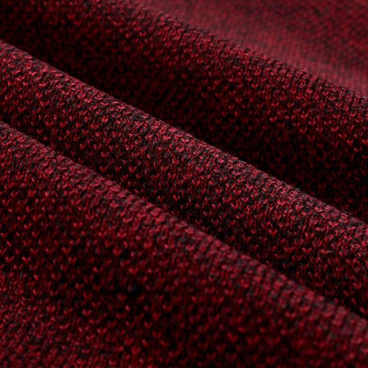 Round neck casual pullover sweater sweater - Mubimart