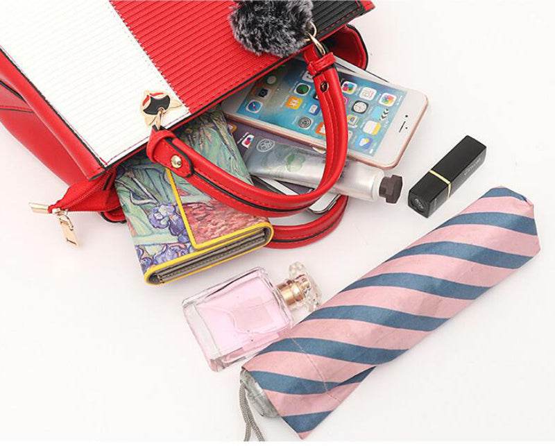 Women Hairball Ornaments Totes Patchwork Handbag Party Purse Ladies Messenger Crossbody Shoulder Bags Women Handbags - Mubimart