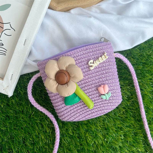 Fashionable Girls' Children's Satchel And Wallet - Mubimart