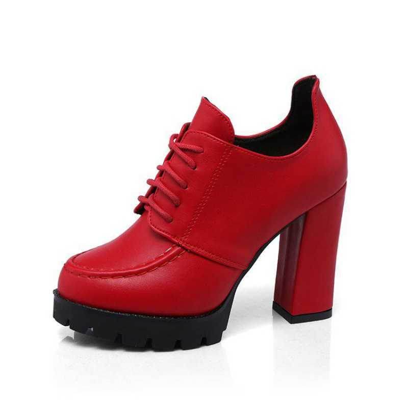 Women's Platform With Thick Heels And High Heels - Mubimart