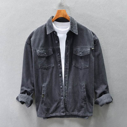 American Fashion Personalized Men's Shirt Jacket - Mubimart