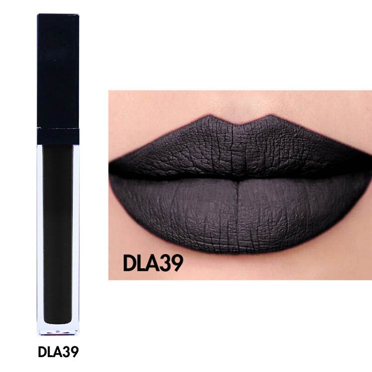 39 Color Non-stick Cup Lasting Lip Gloss Liquid Lipstick - Mubimart
