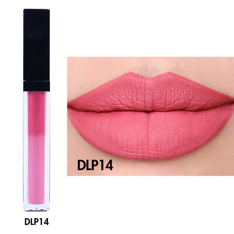 39 Color Non-stick Cup Lasting Lip Gloss Liquid Lipstick - Mubimart