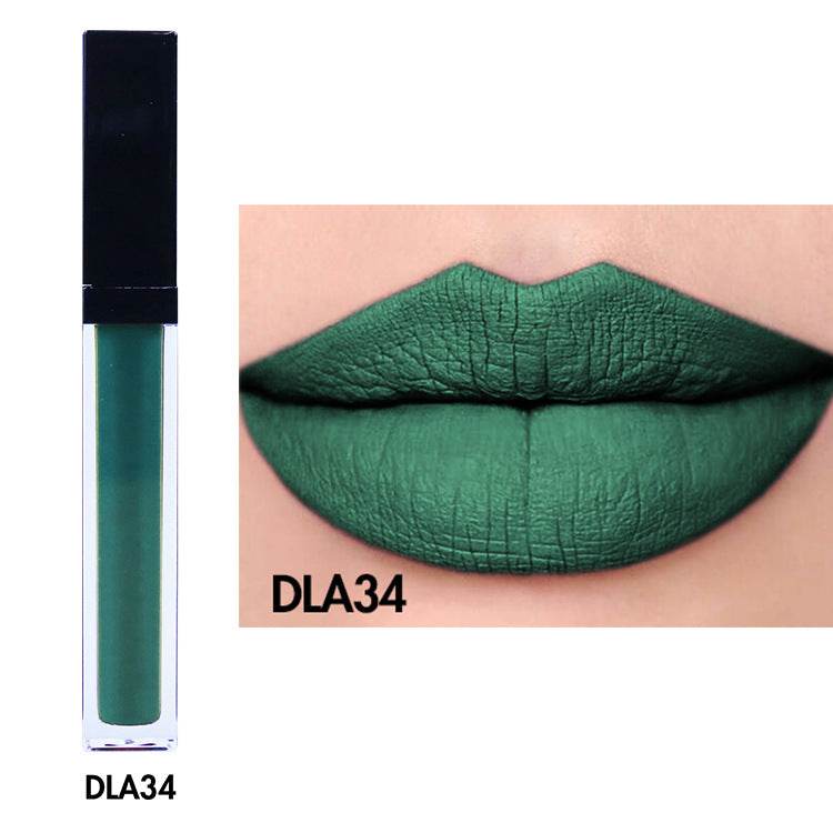 39 Color Non-stick Cup Lasting Lip Gloss Liquid Lipstick - Mubimart