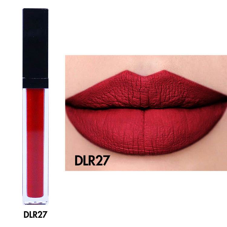39 Color Non-stick Cup Lasting Lip Gloss Liquid Lipstick - Mubimart