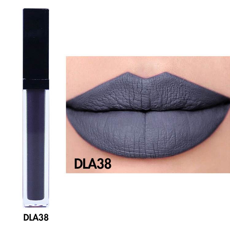 39 Color Non-stick Cup Lasting Lip Gloss Liquid Lipstick - Mubimart