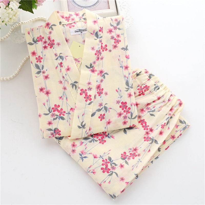 Summer and autumn pajamas work clothes - Mubimart