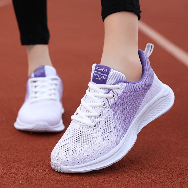 Fashion And Personalized Mesh Sneakers For Women - Mubimart