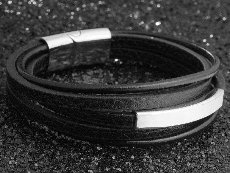 Genuine Leather Bracelets For Men - Mubimart