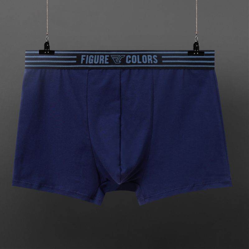 Men's Boxers Cotton Breathable Low Waist - Mubimart