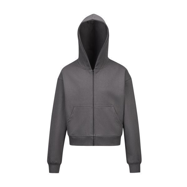 Solid Color BASIC 350g Terry Zipper Hoodie Sweater