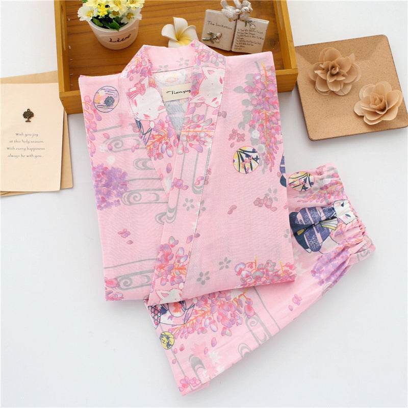 Summer and autumn pajamas work clothes - Mubimart
