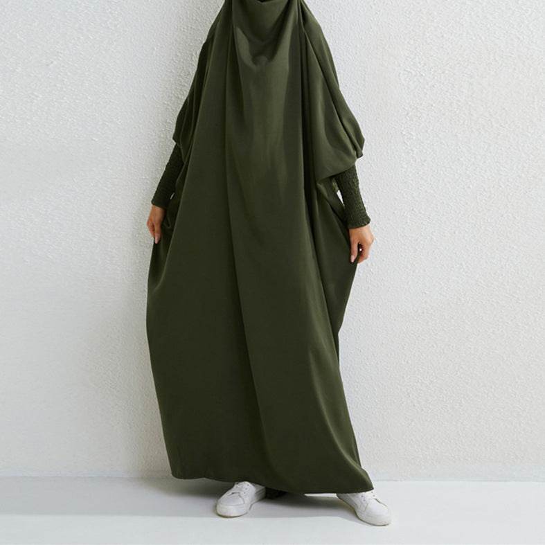 Female Plus Size Women's Middle East Arab Robe Dress - Mubimart