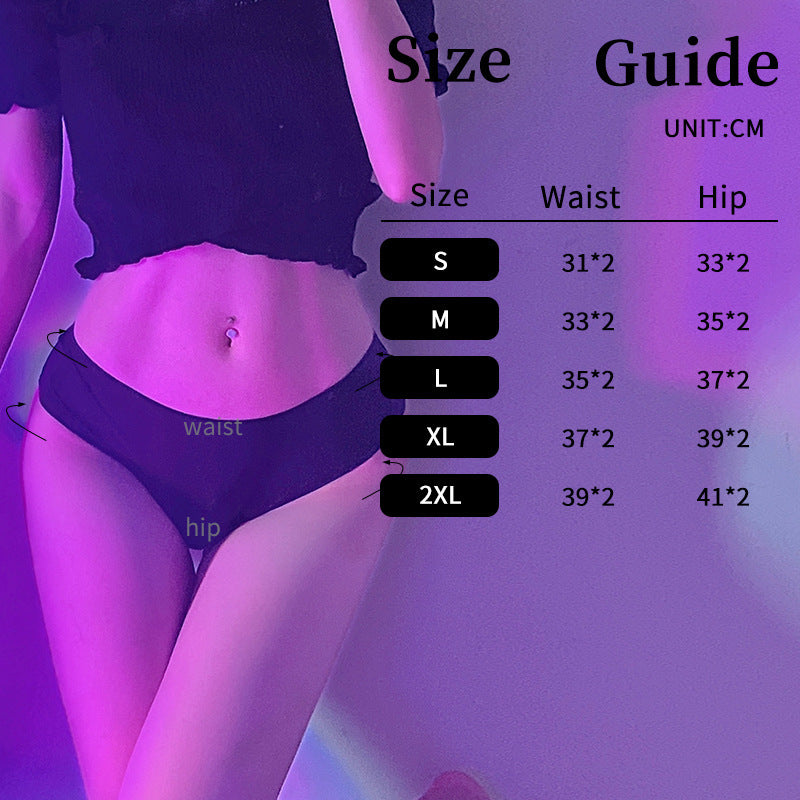 Women's Plus Size Physiological Panties Low Waist Four Layers Leak Proof - Mubimart -  