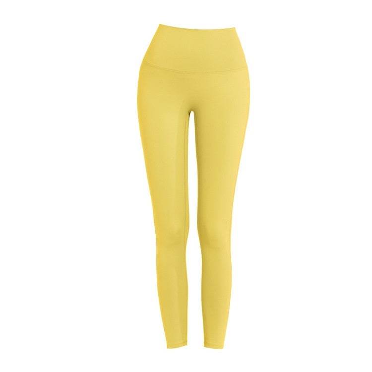 Women's Hip Lifting High Waist Tight Quick-drying Sports Capris - Mubimart
