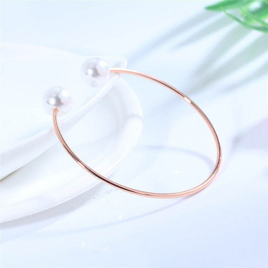 Women's Simple And Versatile Adjustable Bangle Bracelet Women - Mubimart