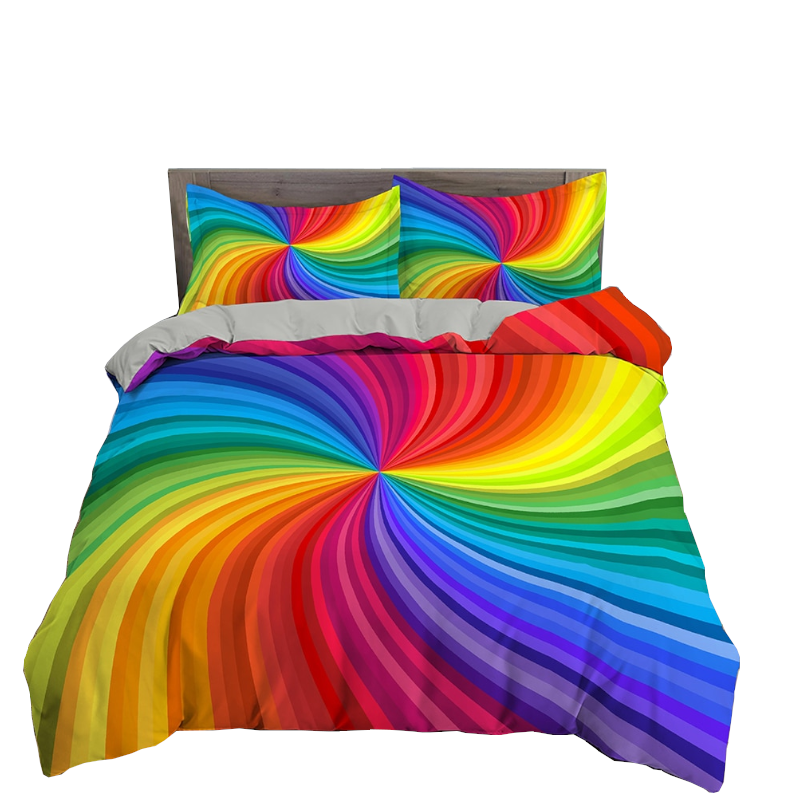 3D Digital Printing Bedding Bed Sheet Fitted Sheet - Mubimart -  