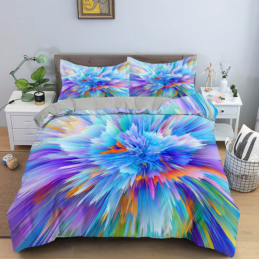 3D Digital Printing Bedding Bed Sheet Fitted Sheet - Mubimart
