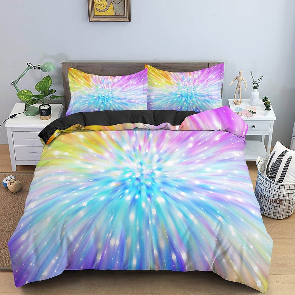 3D Digital Printing Bedding Bed Sheet Fitted Sheet - Mubimart
