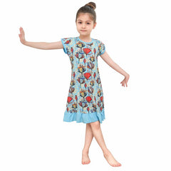 3D Printing Pajamas Children Clothes Children Pajamas Dresses Baby Girls Pajamas Pajamas - Mubimart - Sleepwear & Robes 