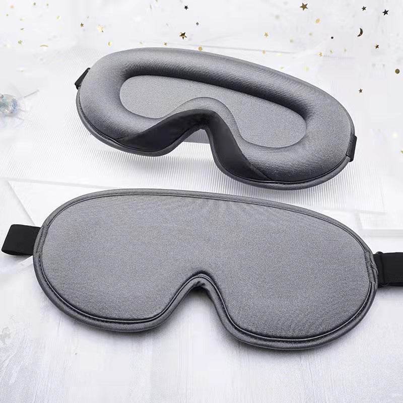 3D Sleeping Eye Mask Stereo Breathable Black Shading Eye Mask - Mubimart