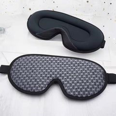 3D Sleeping Eye Mask Stereo Breathable Black Shading Eye Mask - Mubimart -  