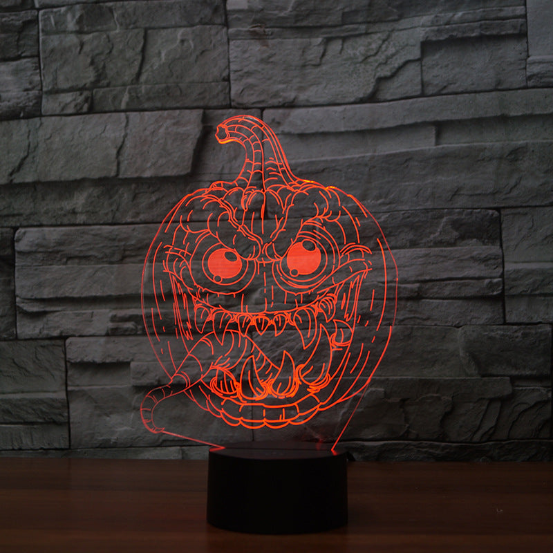 3D lights LED colorful pumpkin lights - Mubimart -  