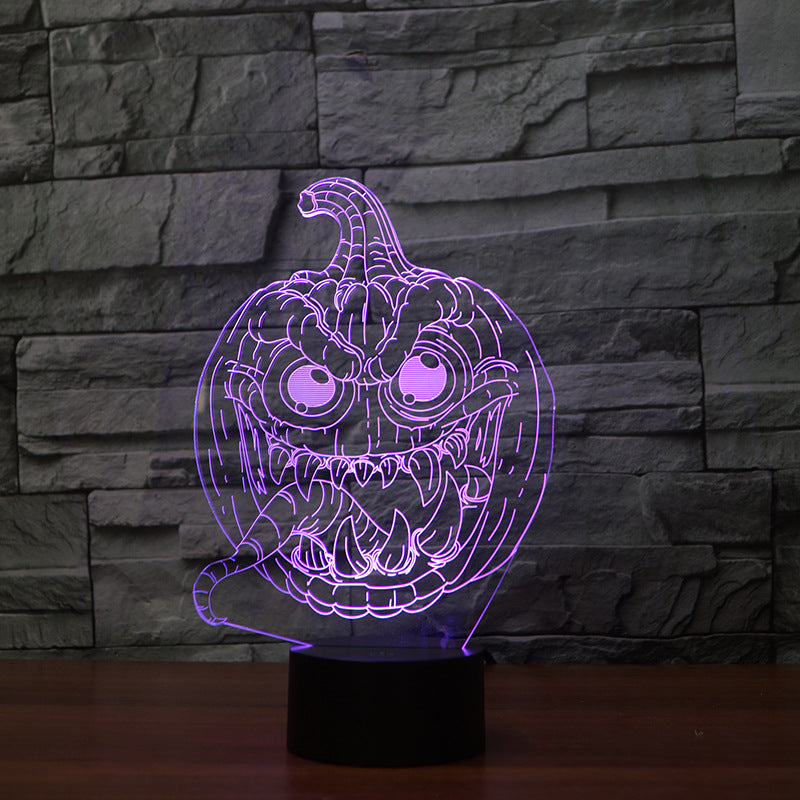 3D lights LED colorful pumpkin lights - Mubimart -  