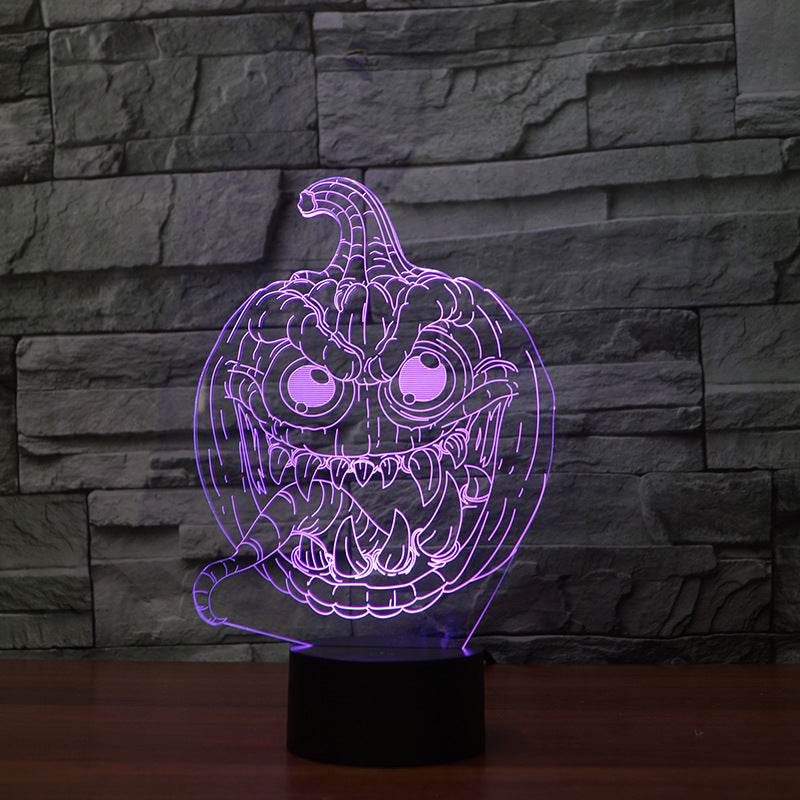 3D lights LED colorful pumpkin lights - Mubimart