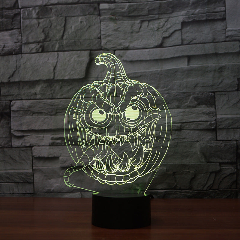 3D lights LED colorful pumpkin lights - Mubimart -  