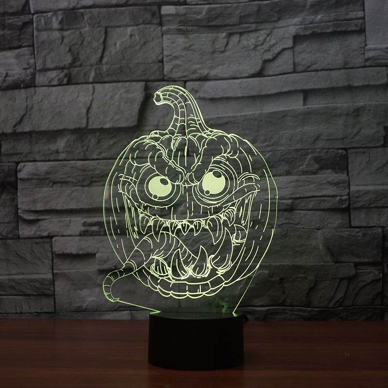 3D lights LED colorful pumpkin lights - Mubimart