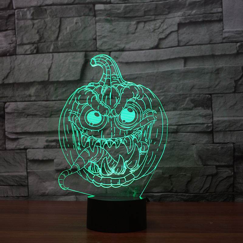 3D lights LED colorful pumpkin lights - Mubimart
