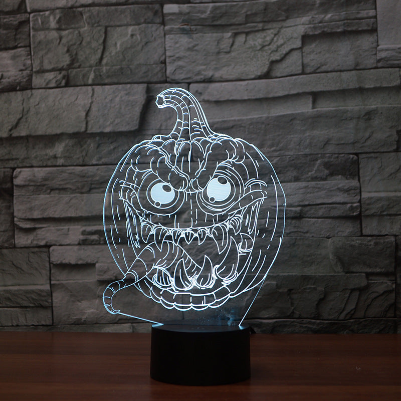 3D lights LED colorful pumpkin lights - Mubimart -  